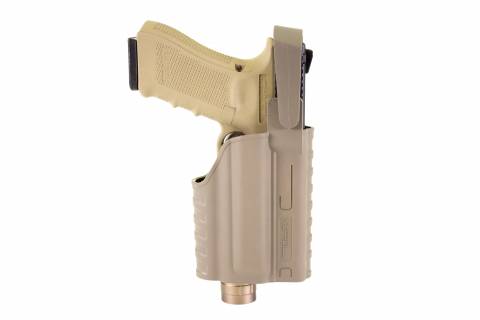 Nuprol EU G Series Light Bearing Holster for NX Torch / Tan