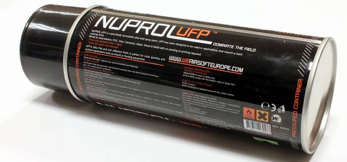 Nuprol UFP Flat Black - 450ml