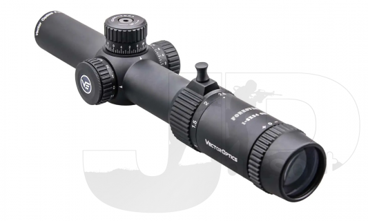 Vector Optics Forester 1-5x24 SFP Gen II Illuminated VFD-2 1/2 MOA Rifle Scope