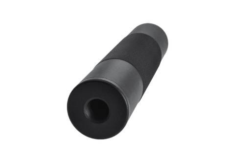 JJ Airsoft 14mm Thread Silencer, CW And CCW / Black