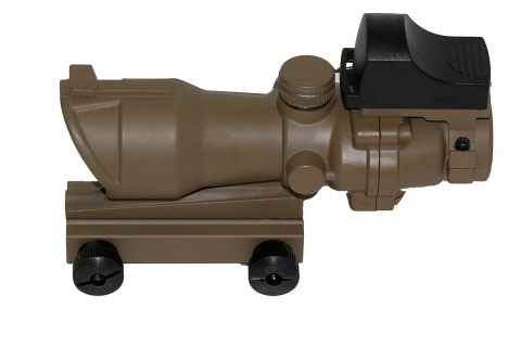 WE ACOG 4x32 DR Sight FDE