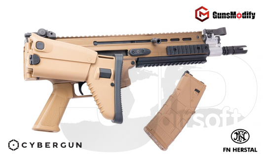 Cybergun SCAR L MK2 MWS GBBR  (Guns Modify/FN Herstal Licensed) / Tan
