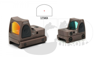 SOTAC Adjustable RMR Red Dot Sight / Dark Earth