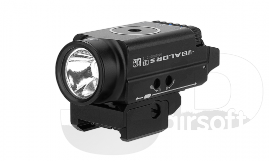 Olight Baldr S 800 Lumen Blue Laser Weapon Light / Black