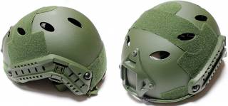 Nuprol FAST Railed Helmet - OD