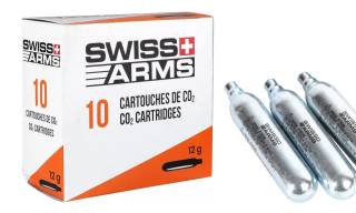 Swiss Arms CO2 Cartridges (12g) Pack of 10