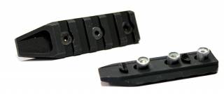 URX-4 Style 5 Slot Rail - Black