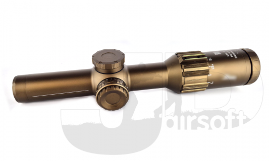 GK Tactical Tango 1-6X24 Rifle Scope / Dark Earth