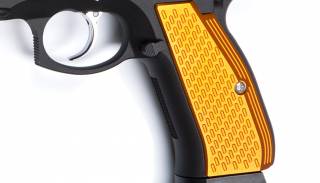 ASG CZ SP-01 Shadow Aluminium Grip Shells - Orange