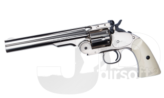 ASG Schofield 6" Revolver / Silver