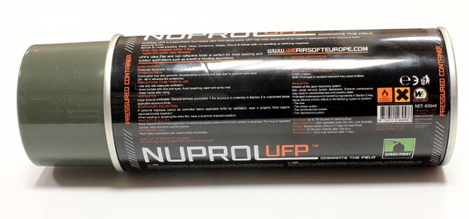 Nuprol UFP Flat OD Green - 450ml