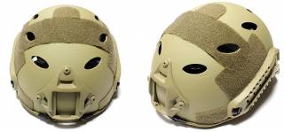 Nuprol FAST Railed Helmet - Tan