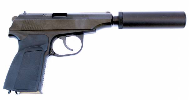 WE Makarov 654K with Silencer (Black)