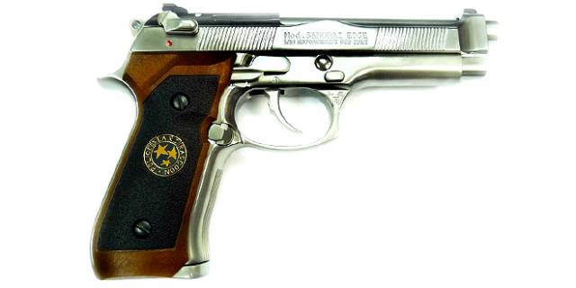 WE M92 Biohazard Silver