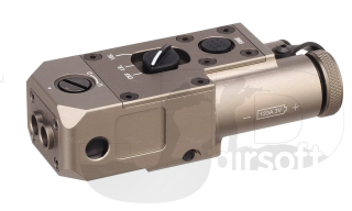 GK Tactical CQBL-1 Laser with IR / Visible Red / Tan