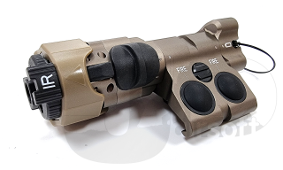 GK Tactical MAWL-C1+ Red Laser / IR Aiming Module / Tan