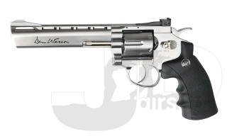 ASG Dan Wesson 6" Revolver Silver