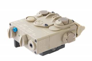 GK Tactical PEQ15 DBAL-A2 Red Laser Module / Tan