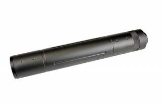 195mm Silencer L Type Black