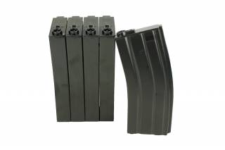 Specna Arms 140rd Magazines Set (5pcs) /Black