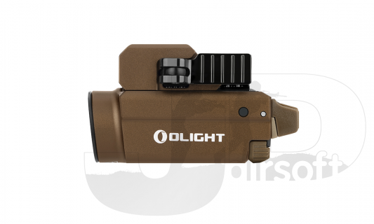 Olight Baldr S 800 Lumen Blue Laser Weapon Light / Desert Tan