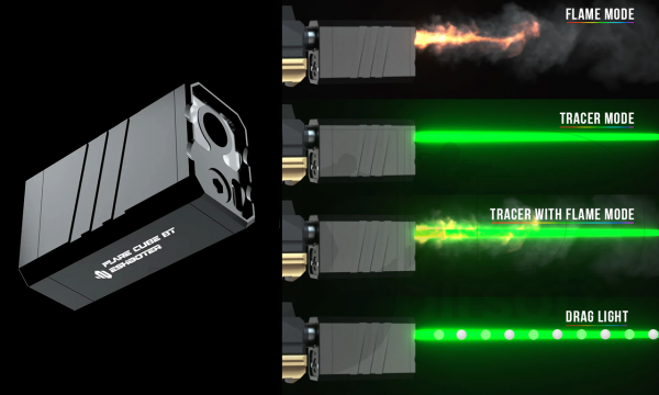 E-Shooter Flare Cube BT Tracer Unit (inc. Chronograph)
