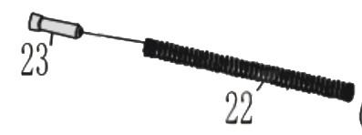 Raven EU Series Nozzle Return Spring & Guide