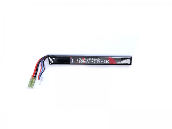 ASG 7.4v 1300mah Stick Lipo Battery