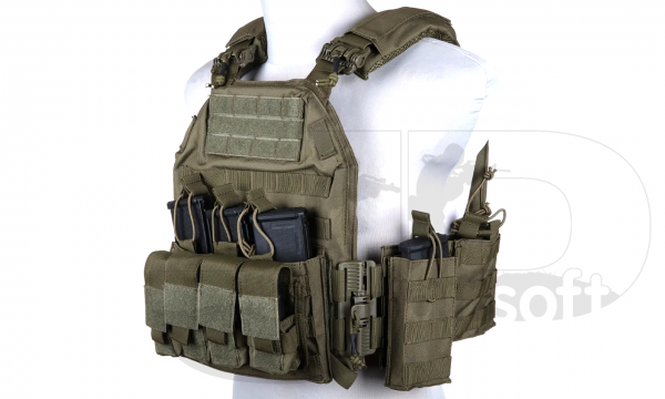 GFC Tactical Plate Carrier 8944-1 / OD Green
