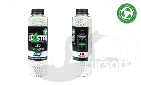 Alpha Blaster PLA (Bio) Green Tracer BBs / 0.30g