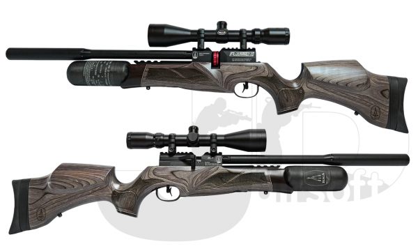 BSA R12 SLX BLACK PEPPER PCP Air Rifle / .22