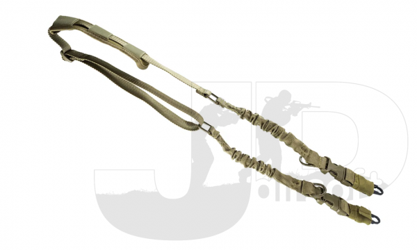 Strike Systems Tactical Two-point Sling, Hook / Tan