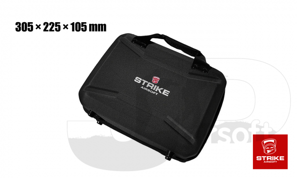 Strike Semi Hard Pistol EVA Case /w Wave Foam / Black