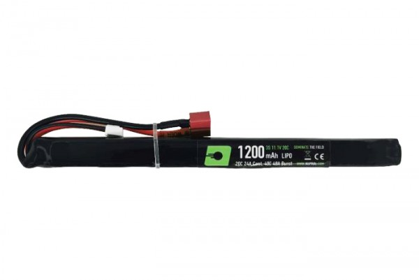 NP Power 11.1v 1200mAh 20C Lipo Stick Slim Type / Deans