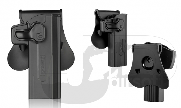 Amomax Hi-Capa 2011 Series Retention Holster / Black