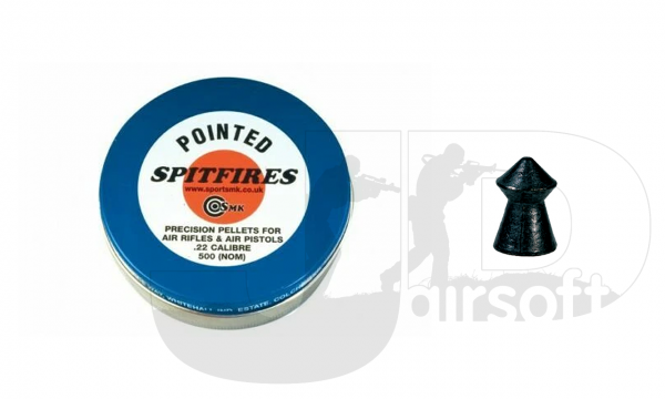 SMK Spitfire Pellets (Pointed) / .22