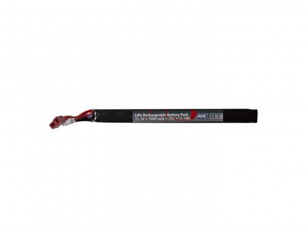 ASG 11.1v 1000mah 11.1wh 25C Lipo Battery