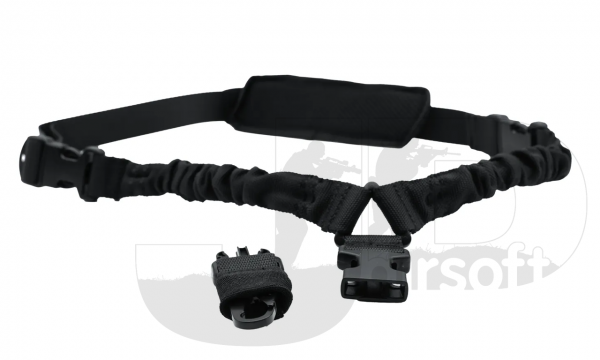 Strike Systems Tactical Single-point Sling, hook / Black
