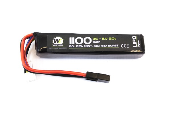 NP 11.1v 1100Mah Lipo Stick battery