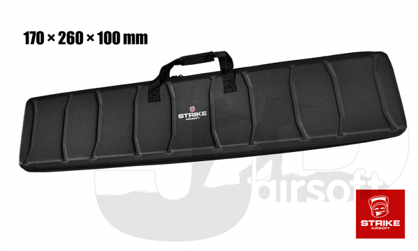 Strike Semi Hard XL EVA Case /w Wave Foam / Black