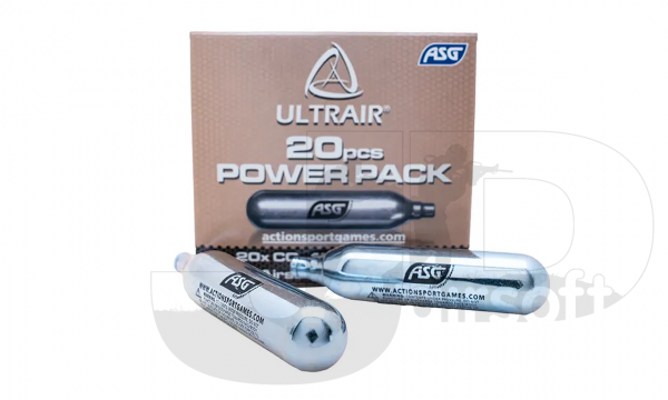 ASG Ultrair CO2 Cartridges (20pcs)