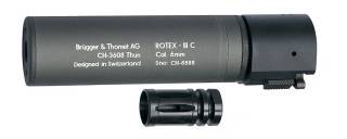 BT Rotex III C Silencer for M4/M15 - Gray