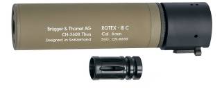 BT Rotex III C Silencer for M4/M15 - Tan