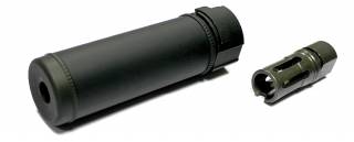 SF 6inch Quick Detach Silencer Black inc flashhider CCW